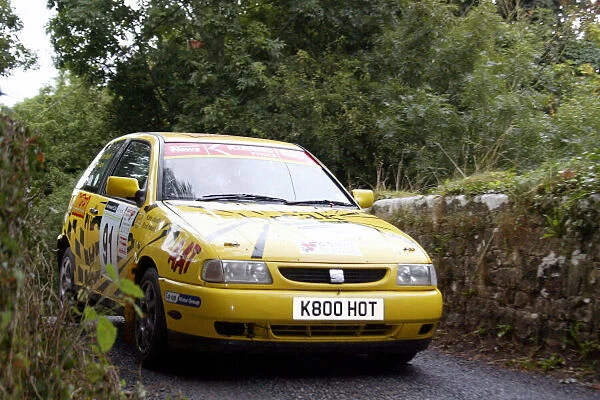 Kate Heath  /  Paul Heath. Ulster Rally 2003, 5th - 6th September 2003