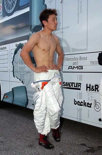 Katsutomo Kaneishi (JPN), ARTA AMG-Mercedes, Portrait. DTM Championship, Rd 5, Norisring, Germany. 20 June 2003. DIGITAL IMAGE