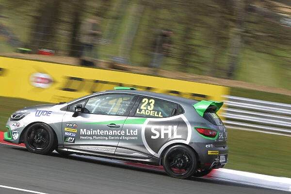 Ladell-07. 2016 Renault Clio Cup,. Brands Hatch, 2nd-3rd April 2016,