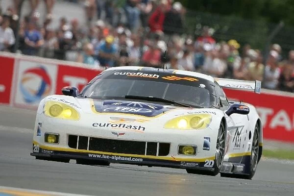Le Mans 24 Hour Race: Patrice Goueslard  /  Jean-Luc Blanchemain  /  Laurent Pasquali Luc Alphand Adventures Corvette C6.R