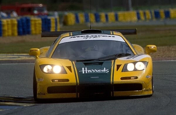Le Mans 24 Hours: Andy Wallace Harrods Mach One Racing McLaren F1 GTR finished in 3rd place