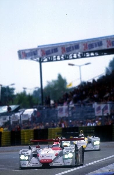 Le Mans 24 Hours: Biela  /  Pirro  /  Kristensen, ahead of their team-mates, finished first to give Audi a 1-2 finish