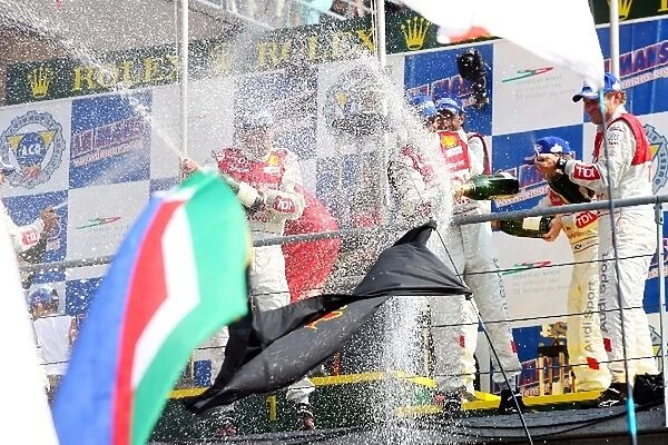 Le Mans 24 Hours: The champagne celebrations