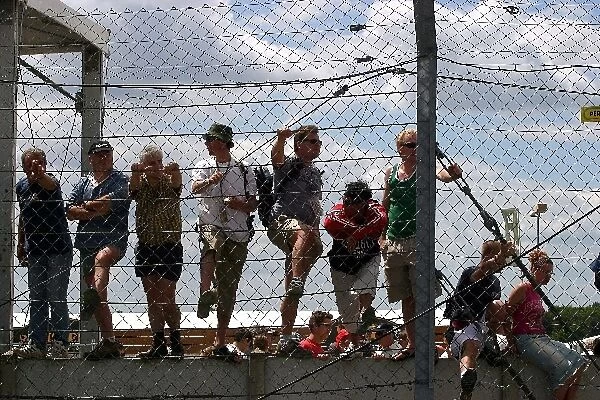 Le Mans 24 Hours: The fans tried to find any vantage point from which to watch the start of the race