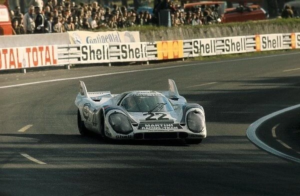 Le Mans 24 Hours: Gijs van Lennep  /  Helmut Marko Martini International Porsche 917K won the race