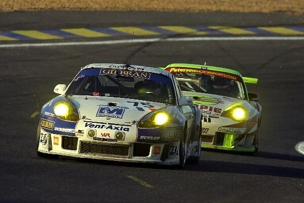 Le Mans 24 Hours: Ian Khan  /  Tim Sugden  /  Nigel Smith Perspective Racing Porsche 911 GT3-RS