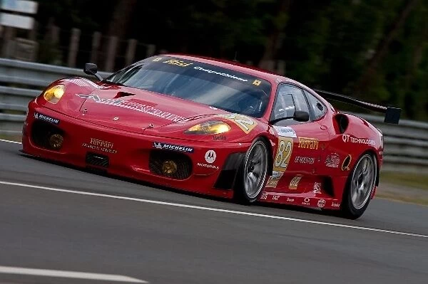 Le Mans 24 Hours: Jaime Melo  /  Pierre Kaffer  /  Mika Salo Risi Competizione Ferrari F430 GT2