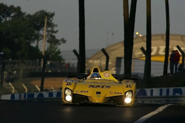 Le Mans 24 Hours: Patrice Roussel  /  Yojiro Terada  /  Olivier Porta Rachel Welter Racing WR 2004 Peugeot