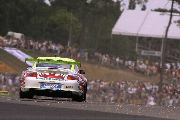 Le Mans 24 Hours: Patrick Long  /  Jorg Bergmeiser  /  Sascha Mssen Petersen White Lightning Racing Porsche 911 GT3-RSR