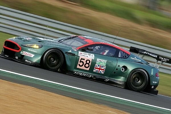 Le Mans 24 Hours: Tomas Enge  /  Peter Kox  /  Pedro Lamy, Aston Martin Racing DBR9, was the fastest qualifier in the GT1 class
