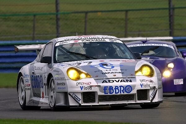 Le Mans Endurance Series: Kazuyuki Nishizawa  /  Haruki Kurosawa Choroq Racing Team Porsche 911 GT3-RSR finished in 23rd place