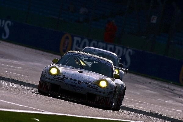 Le Mans Endurance Series: Lars Nielsen  /  Thorkild Thyrring  /  Patrick Long Farnbacher Racing Porsche 911 GT3-RSR finished 3rd in GT