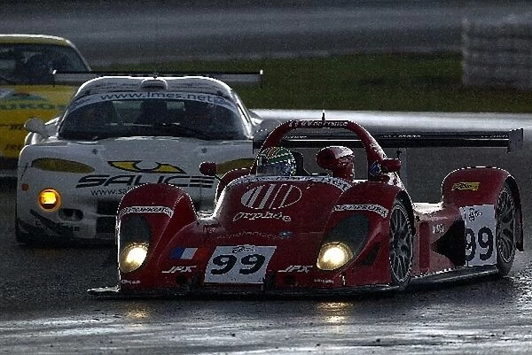 Le Mans Endurance Series: Pierre Bruneau  /  Marc Rostan PiR Competition Pilbeam MP84 JPX finished 2nd in LMP2