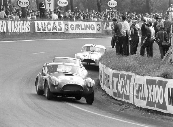 Le Mans, France, 15 - 16 June 1963: Peter Bolton  /  Ninian Sanderson, 7th position