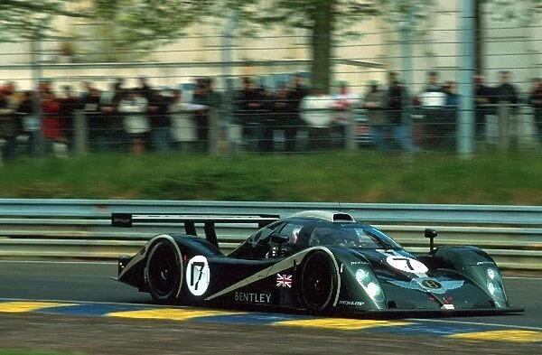 Le Mans: Martin Brundle returned to Le Mans with Bentley and was an excellent 3rd quickest