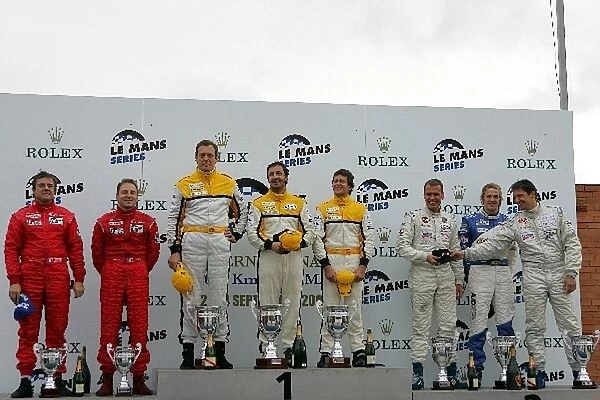 Le Mans Series: 1st: Angel Burgueno  /  Miguel Amaral  /  Miguel Angel de Castro ASM Team Racing For Portugal, centre