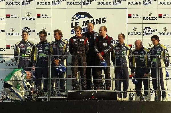 Le Mans Series: 3rd: Roland Berville  /  Jean-Luc Blanchemain  /  Sebastien Dumezs Luc Alphand Adventures, right