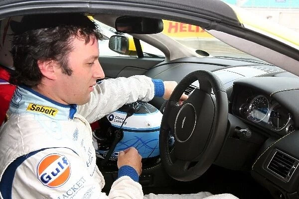 Le Mans Series Media Morning: Darren Turner gives passenger rides in an Aston Martin DB9