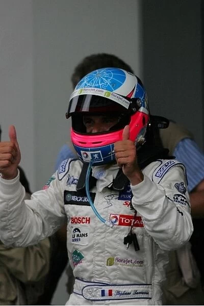 Le Mans Series: Stephane Sarrazin Team Total Peugeot won the race