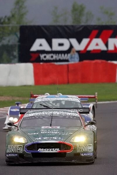 Le Mans Series: Vincent Vosse  /  Pedro Lamy  /  Gabriele Gardel Larbre Competition Aston Martin DBR9