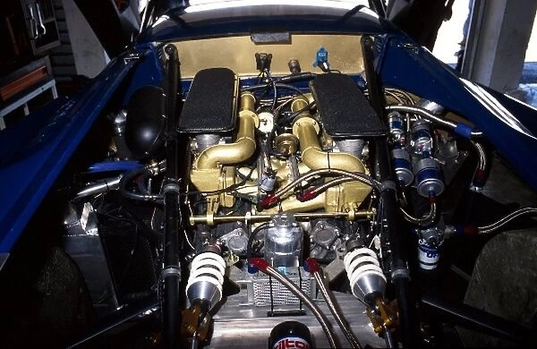 Le Mans Testing: The AIM Lamborghini Jota GT1 was set to race in the 1995 Le Mans 24 Hours