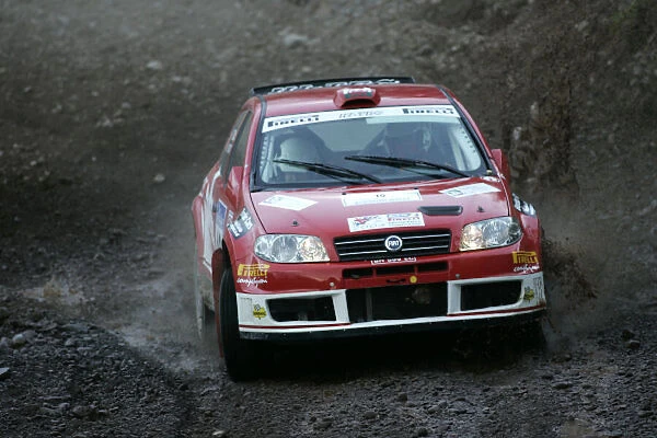 Leon Pesticcio 2004 Pirelli British Rally Championship Scottish Rally 11-12th June 2004