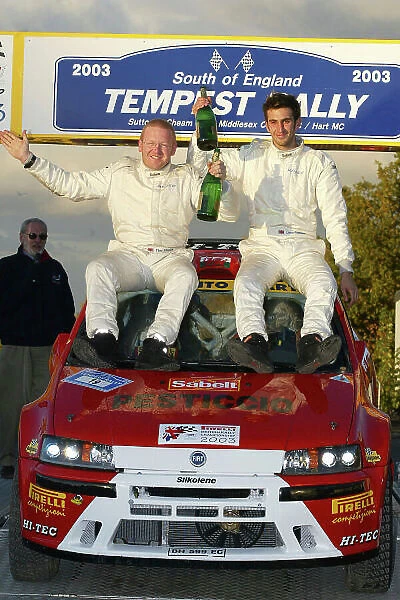 Leon Pesticcio / Tim Sturla Tempest Rally 2003. World Copyright - Jakob Ebrey / LAT Photographic