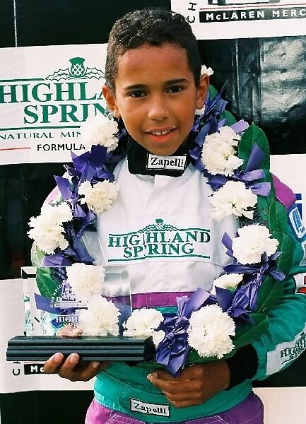 Lewis Hamilton Childhood: Lewis Hamilton Karting Feature 1996