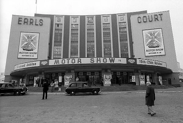 London Motor Show: The Diamond Jubilee Motor Show, held at Earls Court