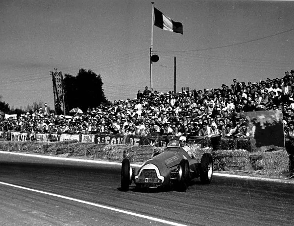 Luigi Fagioli having taken over Juan: 1951 French Grand Prix, Reims