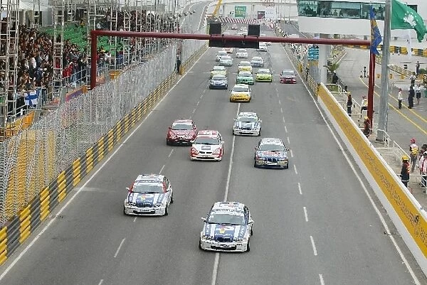 Macau Guia Touring Car Race: The start of the race
