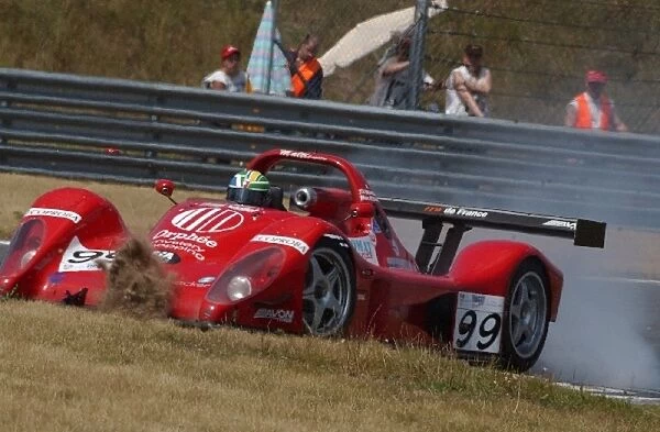 Marc Rostan (FRA)  /  Pierre Bruneau (FRA), Pilbeam - Peugeot (SR2), spinning off track