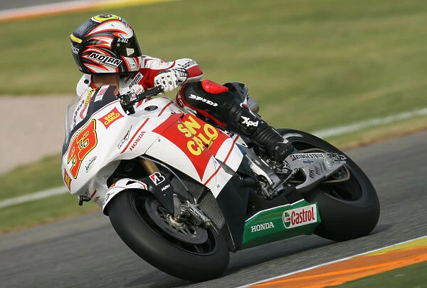 Marco Melandri San Carlo Gresini Honda2009 MotoGP Testing