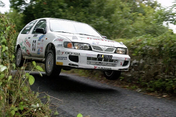 Marcus Foss / Glenn Patterson. Ulster Rally 2003, 5th - 6th September 2003. World Copyright Jakob Ebrey / LAT Photographic