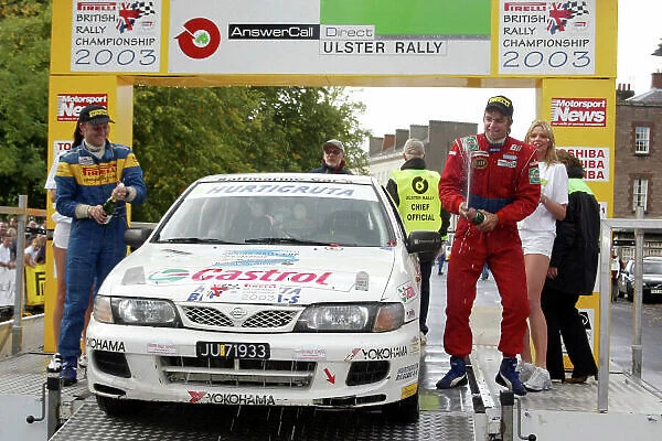 Marcus Foss / Glenn Patterson. Ulster Rally 2003, 5th - 6th September 2003. World Copyright Jakob Ebrey / LAT Photographic