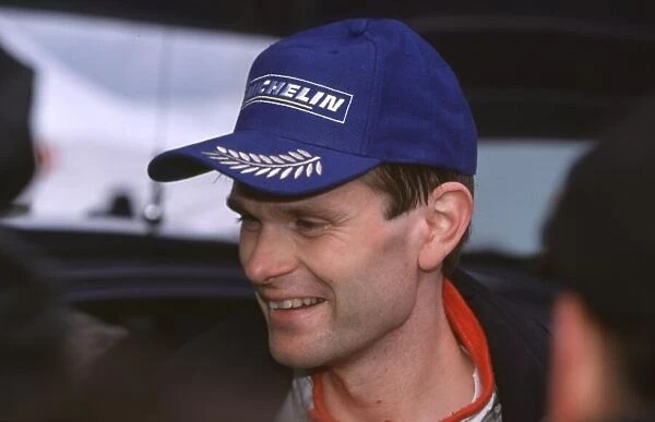 Marcus Gronholm portrait. Peugeot 206 WRC. Winner Swedish Rally