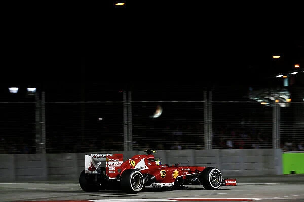 Marina Bay Circuit, Singapore. Friday 20th September 2013. Felipe Massa, Ferrari F138. World Copyright: Steven Tee / LAT Photographic. ref: Digital Image _14P4044