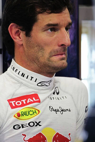 Marina Bay Circuit, Singapore. Friday 20th September 2013. Mark Webber, Red Bull Racing. World Copyright: Andy Hone / LAT Photographic. ref: Digital Image HONY9289