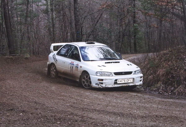 Mark Lovell  /  Steve Turvey-England Subaru WRX STi 00  /  Prodrive Vermont