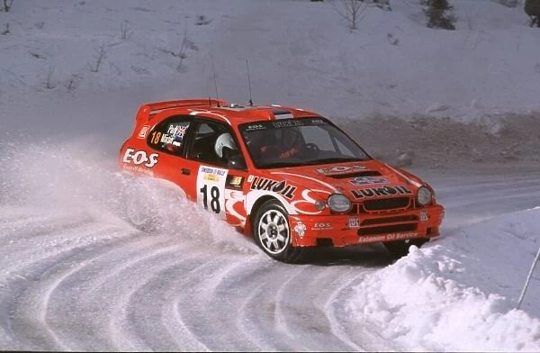 Markko Martin, Toyota Corolla WRC. 9th place Swedish Rally