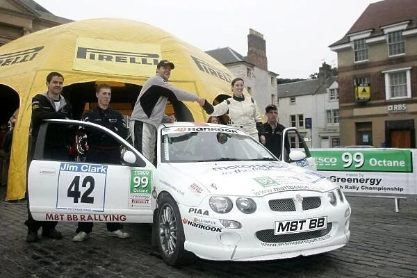 Matt Beebe Jim Clark Rally 2006 British Rally Championship Kelso