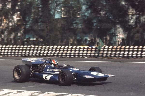Mexican Grand Prix, Mexico City 25 Oct 1970: Francois Cervet March 701 FORD Retired
