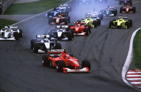 Michael Schumacher, Ferrari: Montreal, Canada, 18th June 2000