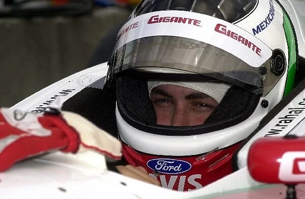 Michel Jourdain seemed back on pace, being in the top six in practice and first round qualifying for the Molson Indy Vancouver. Concord Pacific Place, Vancouver, B. C. Can. 28 July, 2002