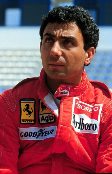 Michele Alboreto Formula One World Championship 1985 World ©LAT Photogarphic Te