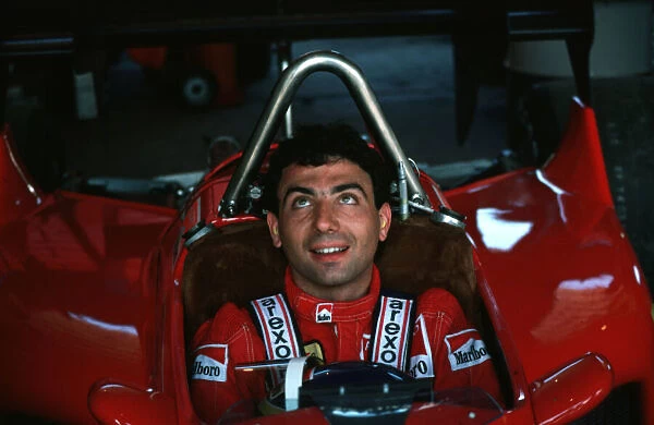 Michele Alboretto Formula One World Championship World ©LAT Photographic Te