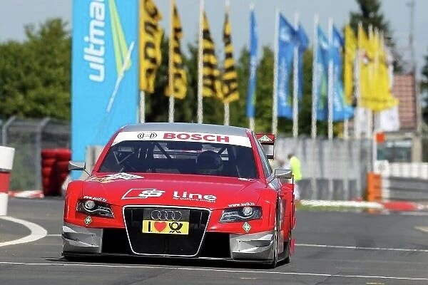DTM. Mike Rockenfeller (GER),s line Audi A4 DTM (2008).