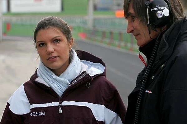 Minardi Testing: Katherine Legge, who will have her first test for Minardi tomorrow afternoon