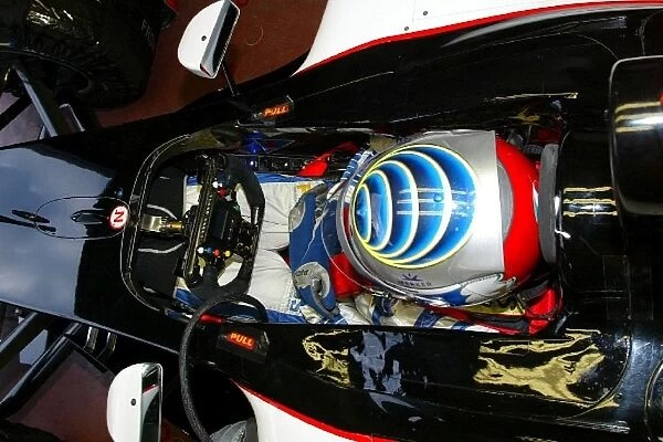 Minardi Testing: Luca Fillipi tests for Minardi