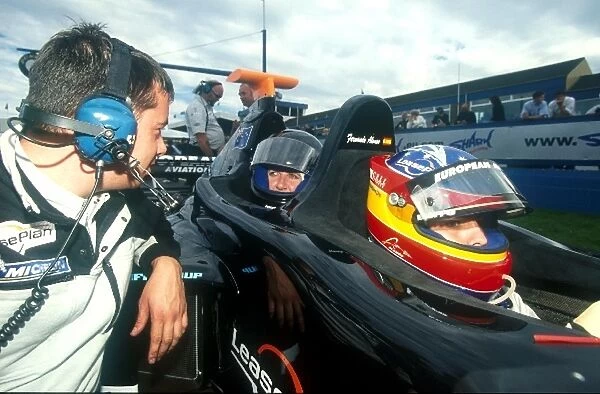 Minardi Thunder In The Park Day: Fernando Alonso was the winner of the sports very first F1 two-seater race
